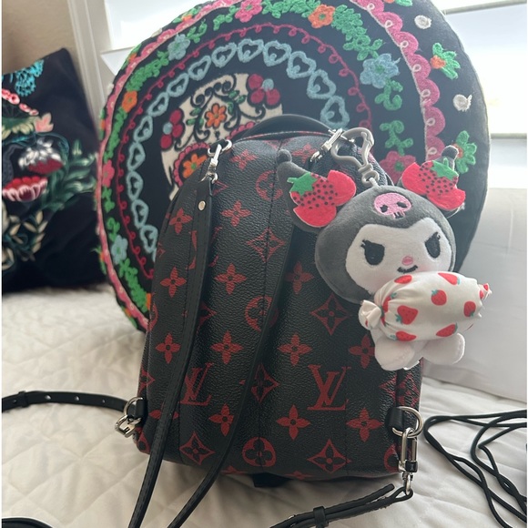 Louis Vuitton Palm Springs Backpack Limited Edition Monogram Infrarouge Mini - Picture 2 of 2